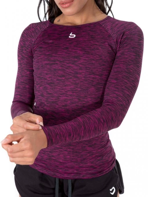 Camisa Trendy Manga Longa Pink - Imagem 3