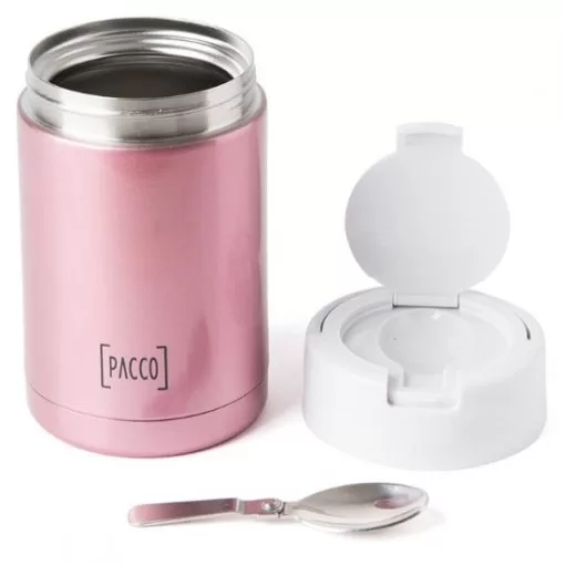 Pote Térmico Food Jar Pacco 500ml - Rose - Image 2