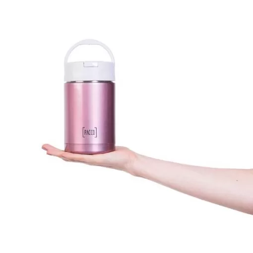 Pote Térmico Food Jar Pacco 500ml - Rose - Image 4