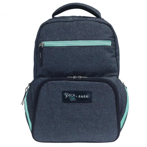 Mochila Térmica Fata Maçaranduba By Mayra Cardi Azul Glitter