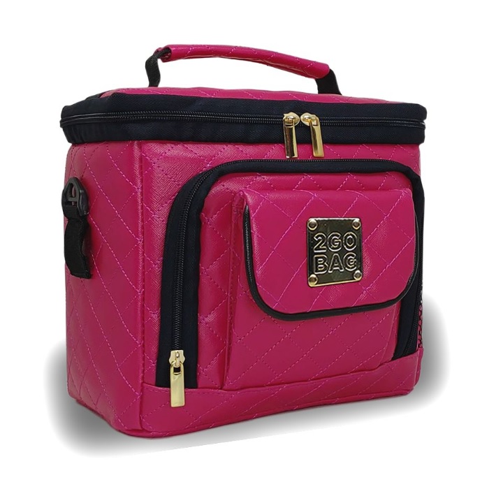 Bolsa Térmica tamanho médio 2go Bag Mid, Pink - 2goBag