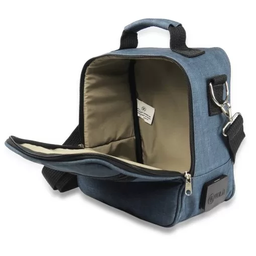 Bolsa Térmica Voilà Kanvas Azul - Completa - Imagem 2