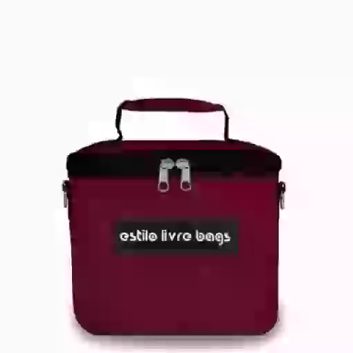 Bolsa Térmica Estilo Livre Bags Mini Bordô
