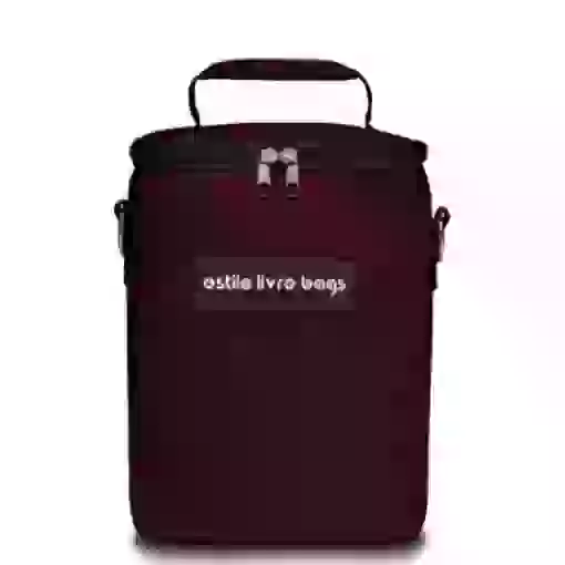 Bolsa Térmica Estilo Livre Bags Pequena Bordô