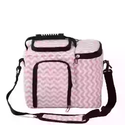 Bolsa Térmica FitBag MaxLuxo Estampa Rosa Bebê