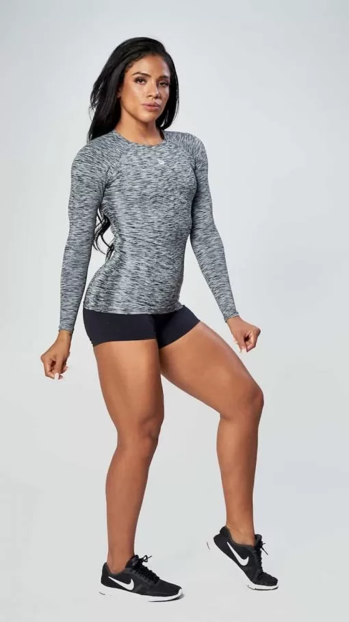 Camisa Trendy Manga Longa Silver - Imagem 4