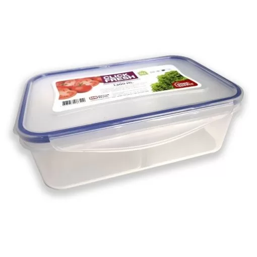 Pote 1200ml com Divisória Click Fresh