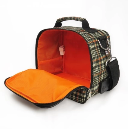 Bolsa Térmica Voilà Sherlock Xadrez Orange - Image 2