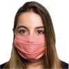 Kit 3 Máscaras Protetoras Dupla Face Reutilizável Lavável Branco/Rosa - Imagem 2